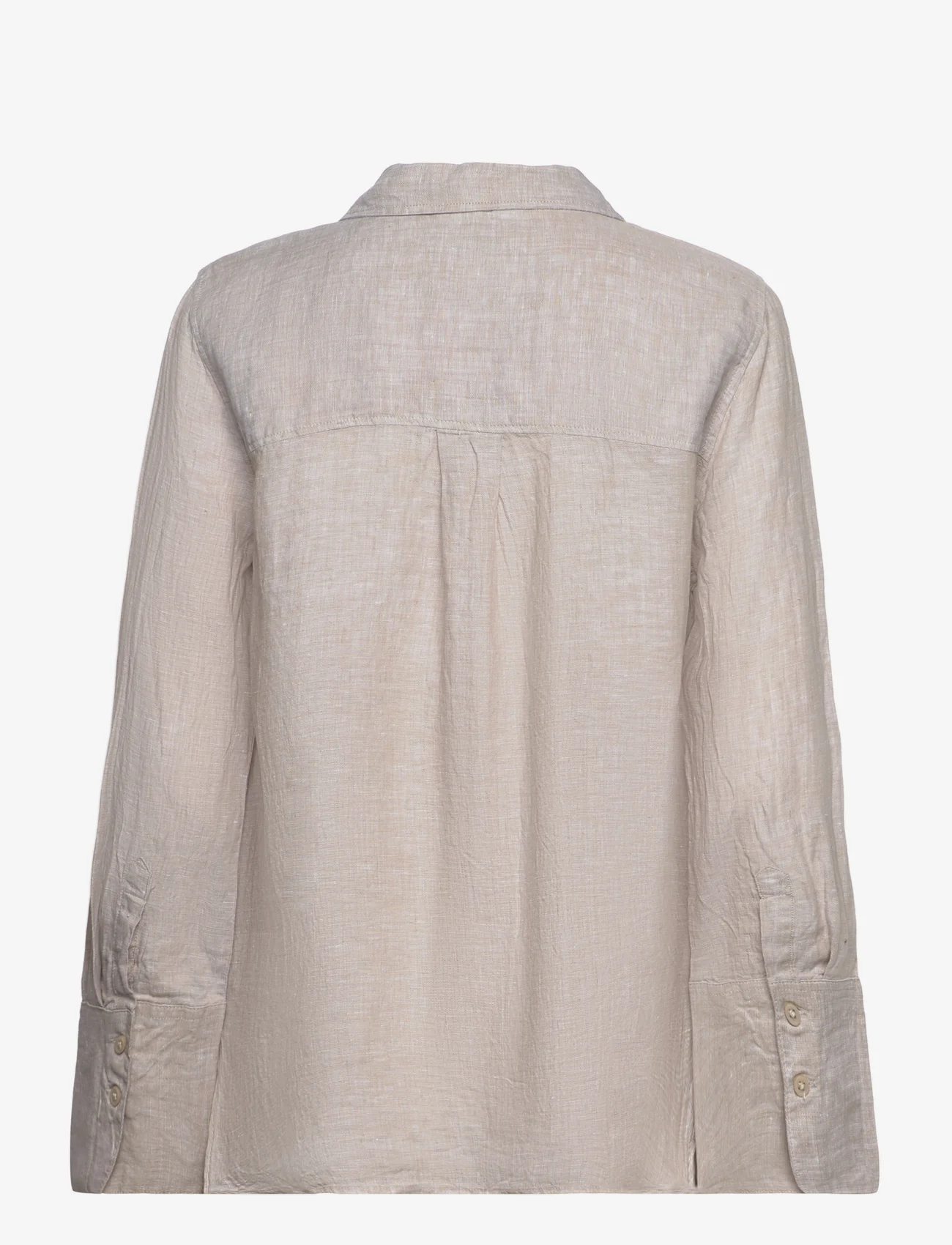 Gina Tricot - Lovisa linen shirt - linskjorter - lt linen - 1