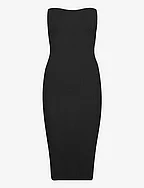 Knitted tube dress - BLACK (9000)