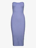 Knitted tube dress - CORNFLOWER BLUE (5170)