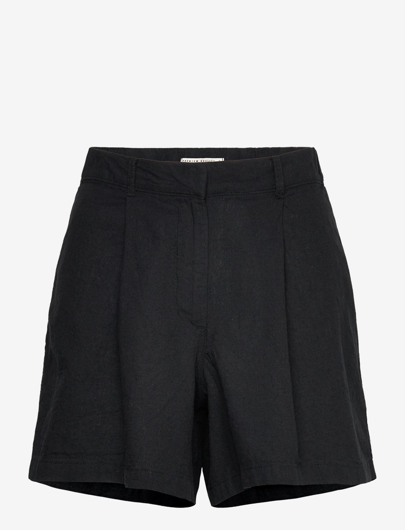 Linen blend shorts