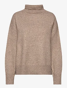 Funnel neck knit sweater, Gina Tricot