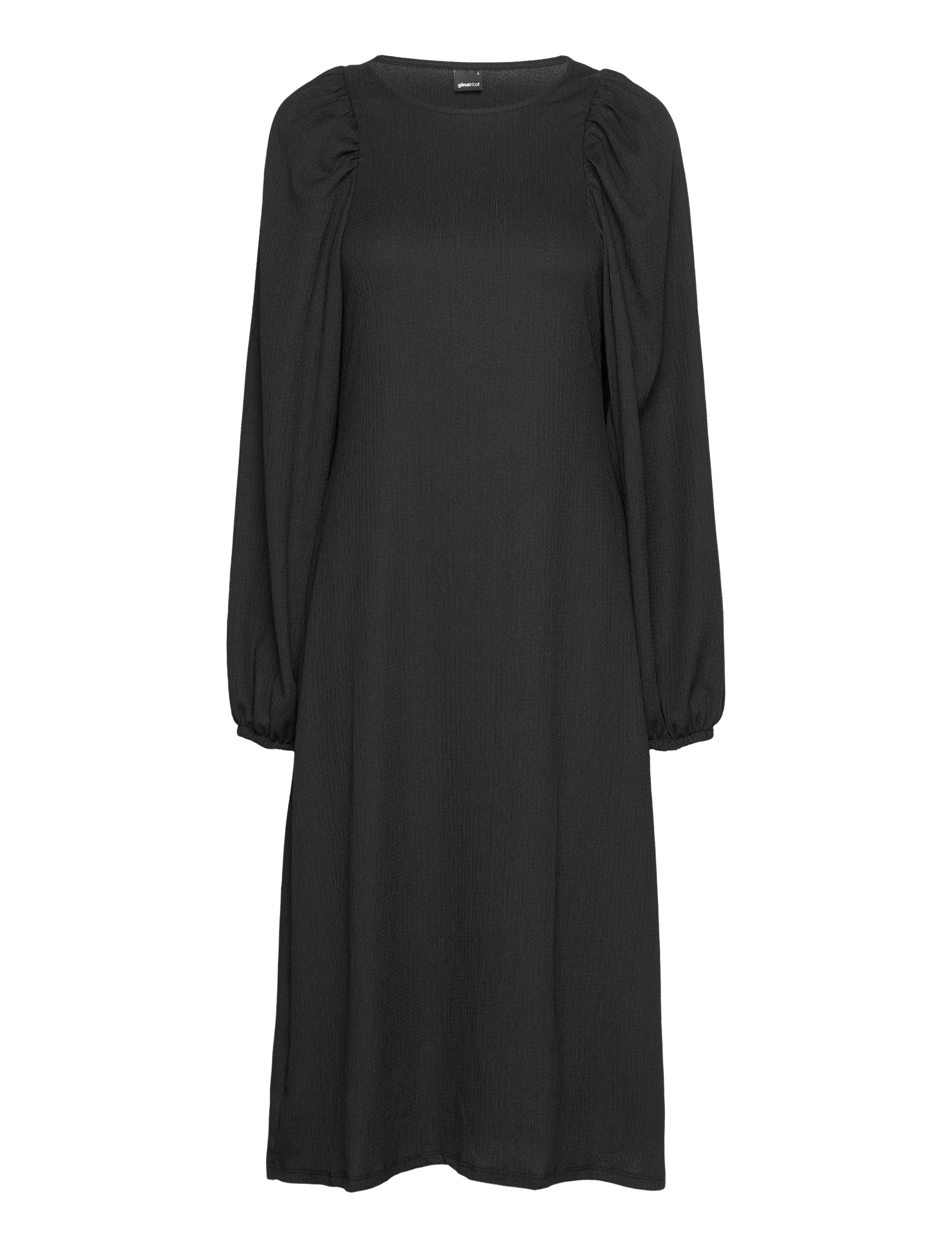 Gina Tricot Anni Dress, XS, Black, Kjoler > Knælange Og Midi, Dame