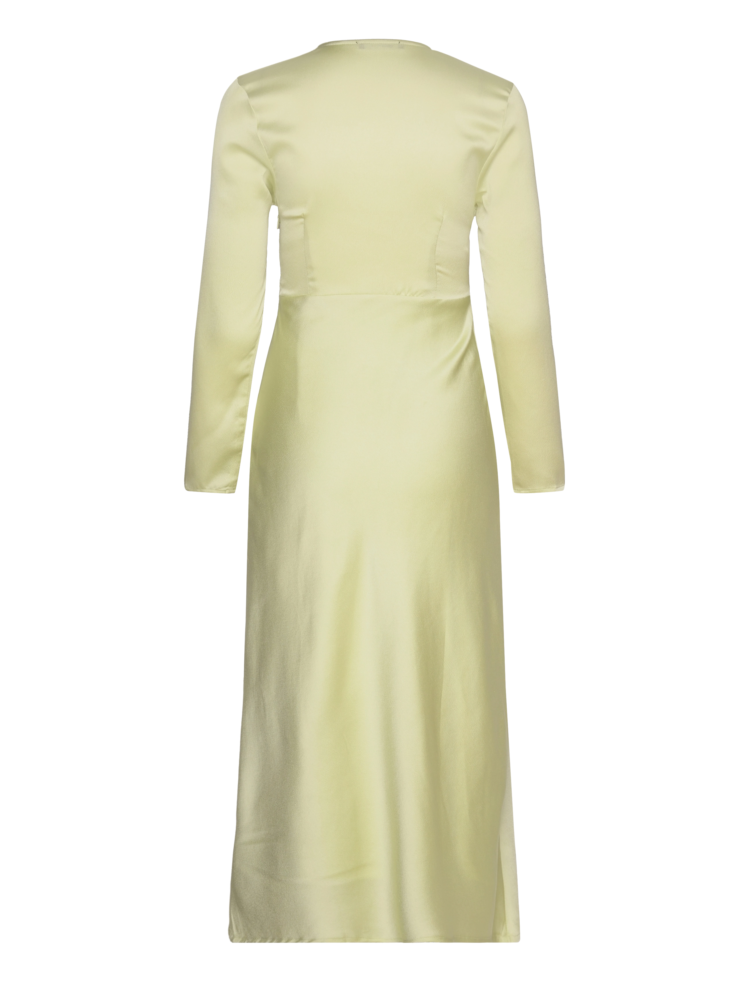 Gina Tricot - Tie front satin midi dress - midi kleitas - gleam (6544) - 1