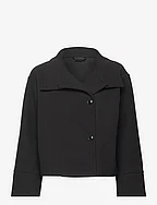 Short felt jacket - BLACK (9000)