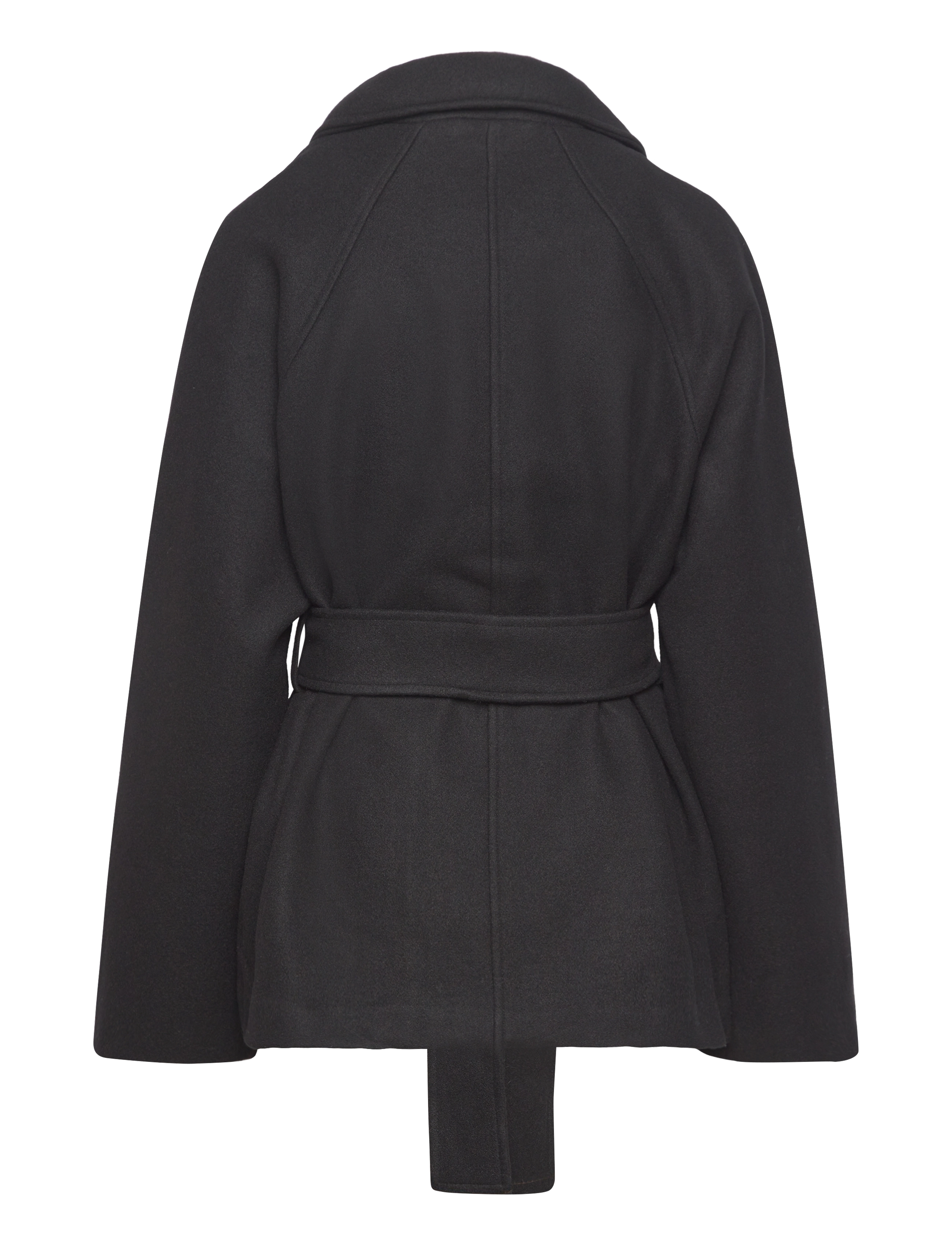 Gina Tricot - Belted short coat - black (9000) - 1
