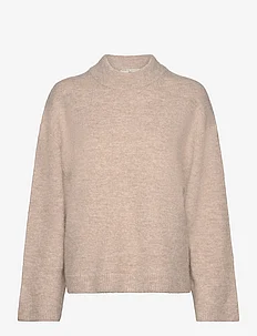 Crew neck knitted sweater, Gina Tricot