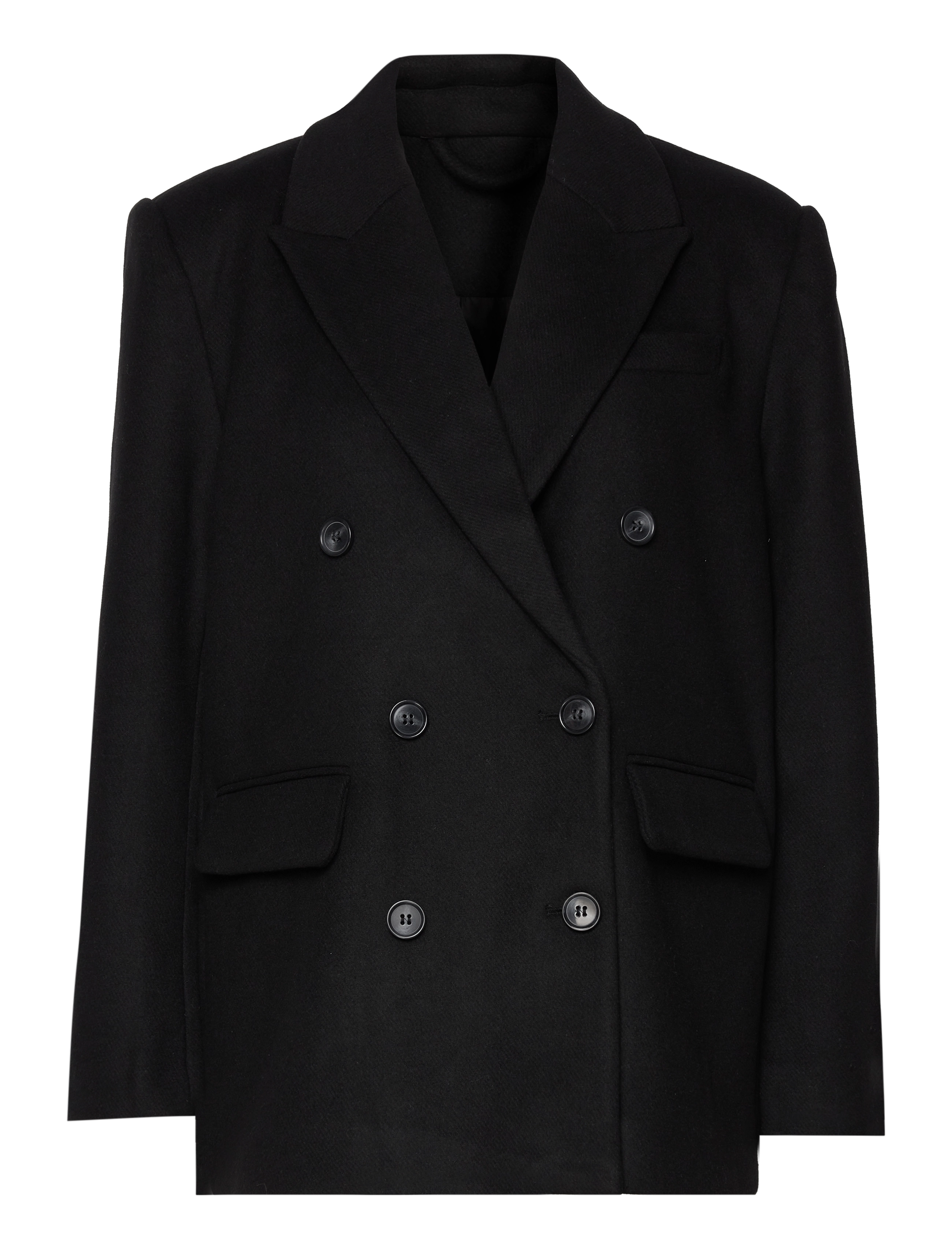 Gina Tricot Blazer jacket - Tøj - BLACK (9000) / black