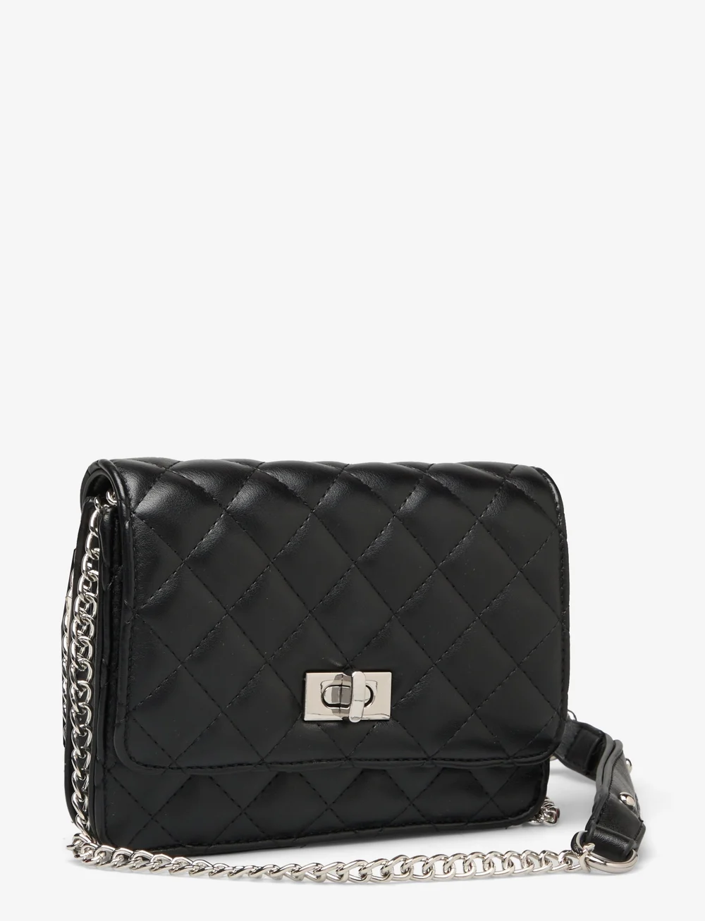 Black quilted purse deals