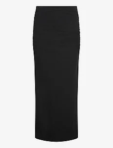 Soft touch ruched long skirt, Gina Tricot
