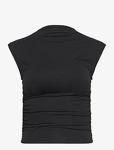 Soft touch funnel neck top, Gina Tricot