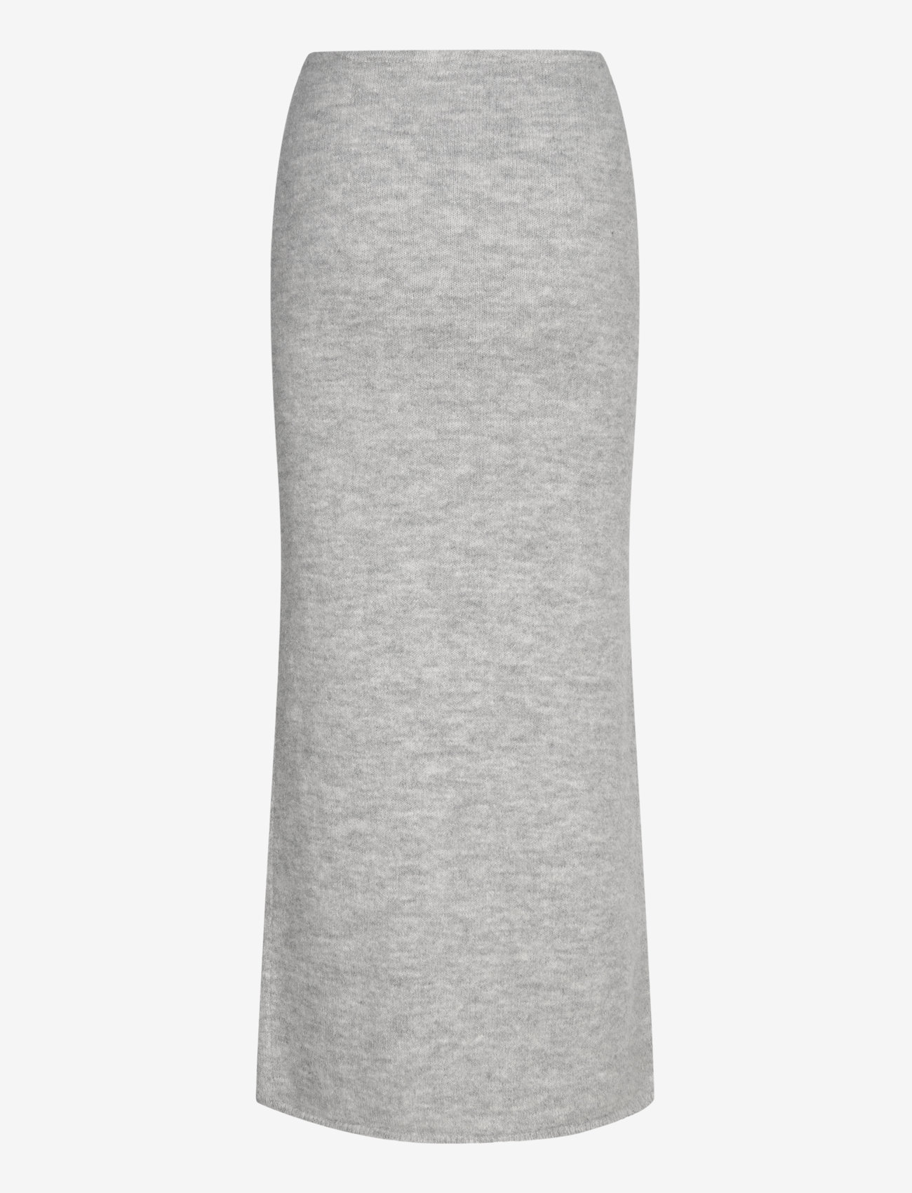 Gina Tricot - Knittted maxi skirt - lt grey melange - 1