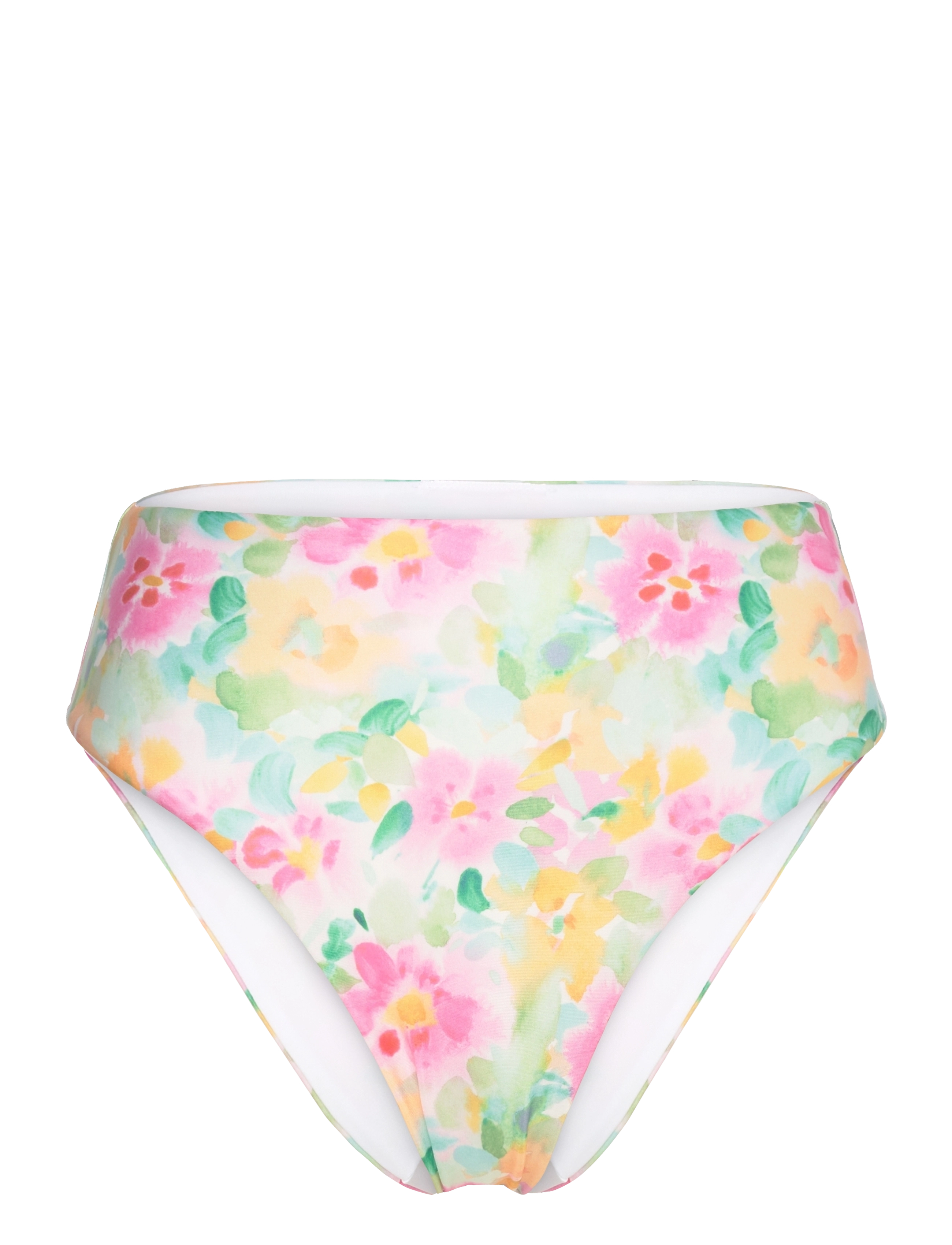 Gina Tricot Highwaist Bikini Brief, Kvinder, Højtaljet Bikinitrusse, Pink, Str: XS