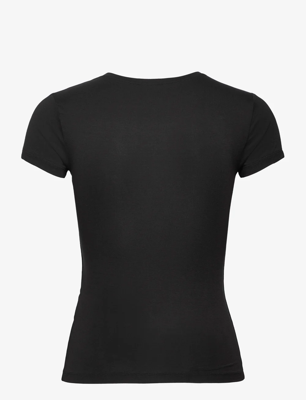 Gina Tricot - Soft touch top - t-shirts - black (9000) - 1