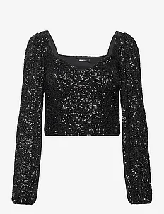 Sequin top, Gina Tricot