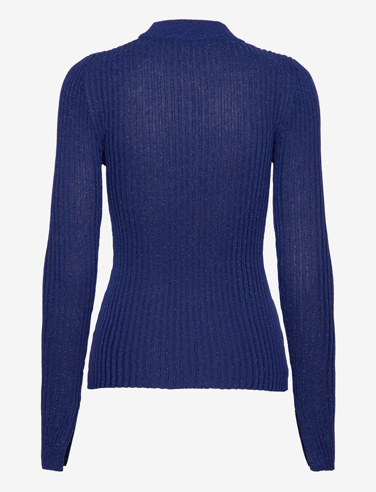 Gina Tricot - Knitted lurex top - pikkade varrukatega alussärgid - sodalite blue (5249) - 1