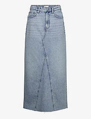 Gina Tricot - Vintage long denim skirt - denimnederdele - lt blue - 0