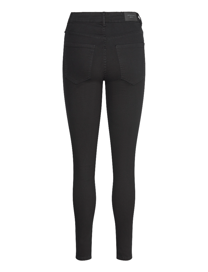 Gina Tricot - molly high waist jeans - skinny jeans - black (9000) - 1