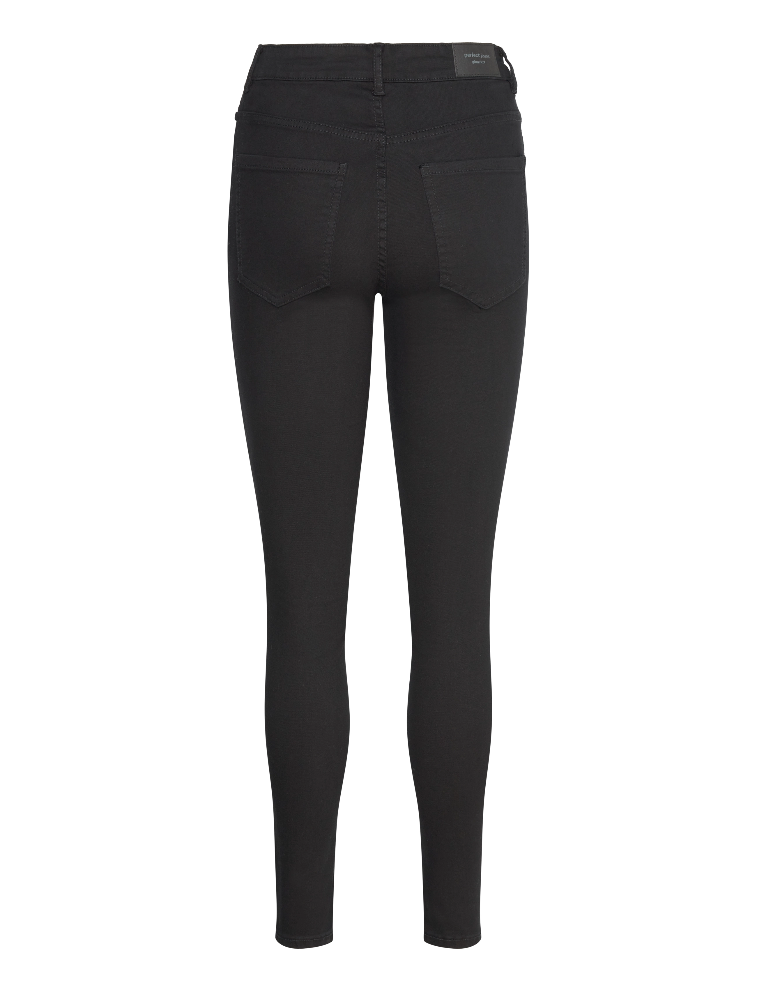 Gina Tricot - molly high waist jeans - skinny jeans - black (9000) - 2