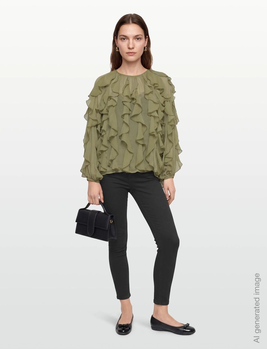 Gina Tricot - molly high waist jeans - skinny jeans - black (9000) - 0