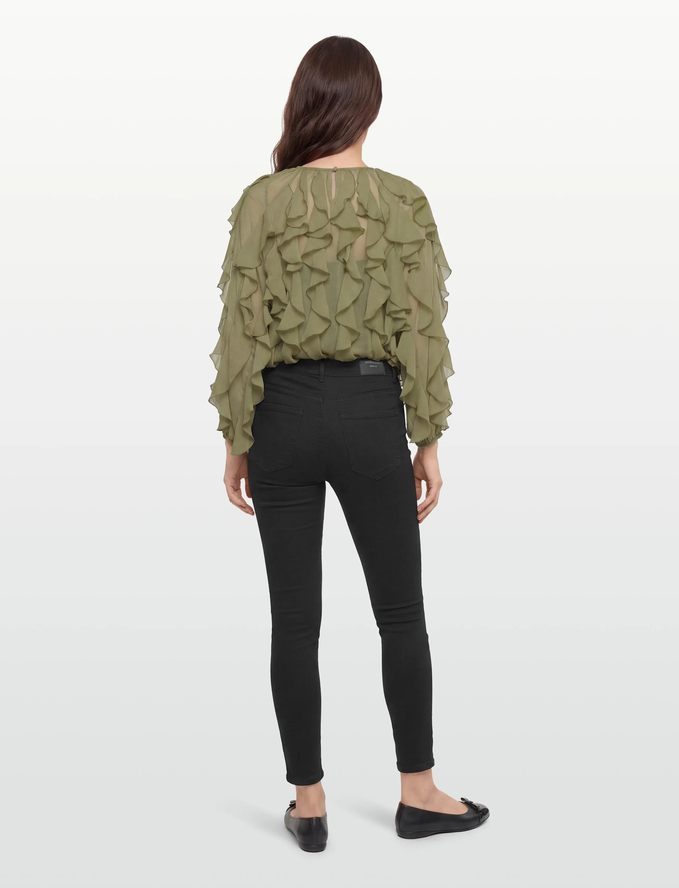 Gina Tricot - molly high waist jeans - skinny jeans - black (9000) - 4