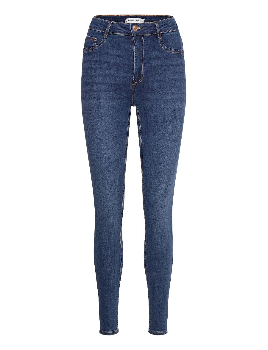 Gina Tricot - Molly high waist jeans - skinny jeans - dk blue h (5003) - 0