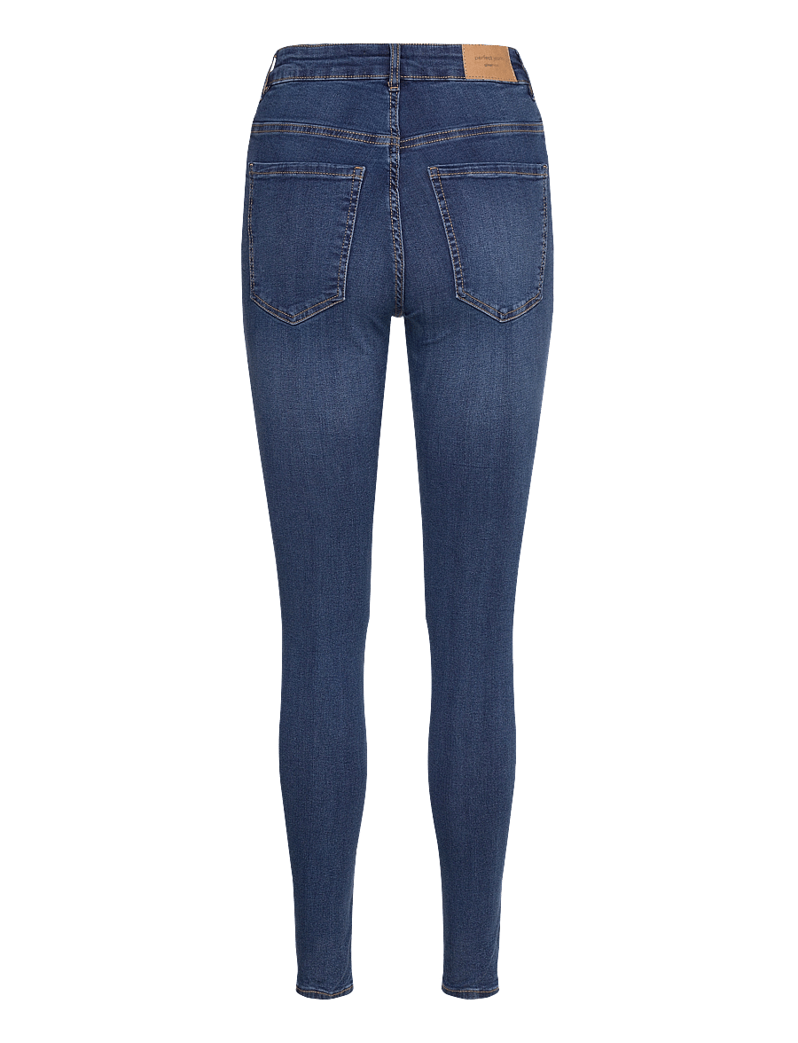 Gina Tricot - Molly high waist jeans - skinny jeans - dk blue h (5003) - 1