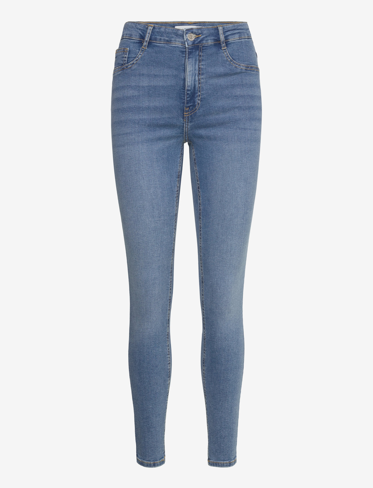 Gina Tricot - Molly high waist jeans - skinny jeans - midblue g (5545) - 0