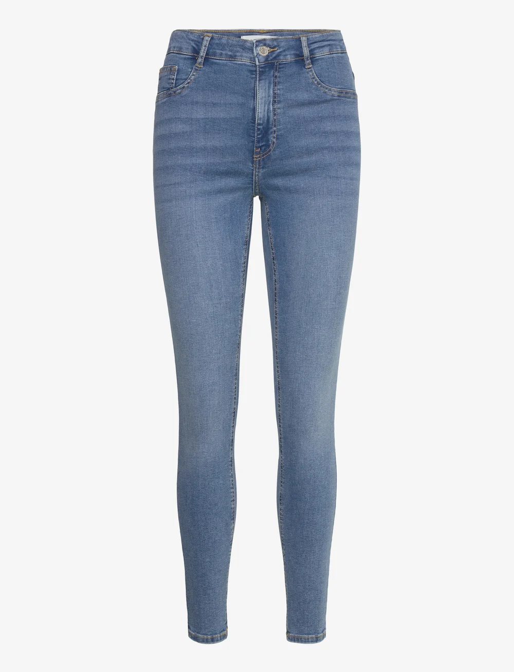 Gina Tricot - Molly high waist jeans - skinny jeans - midblue g (5545) - 0