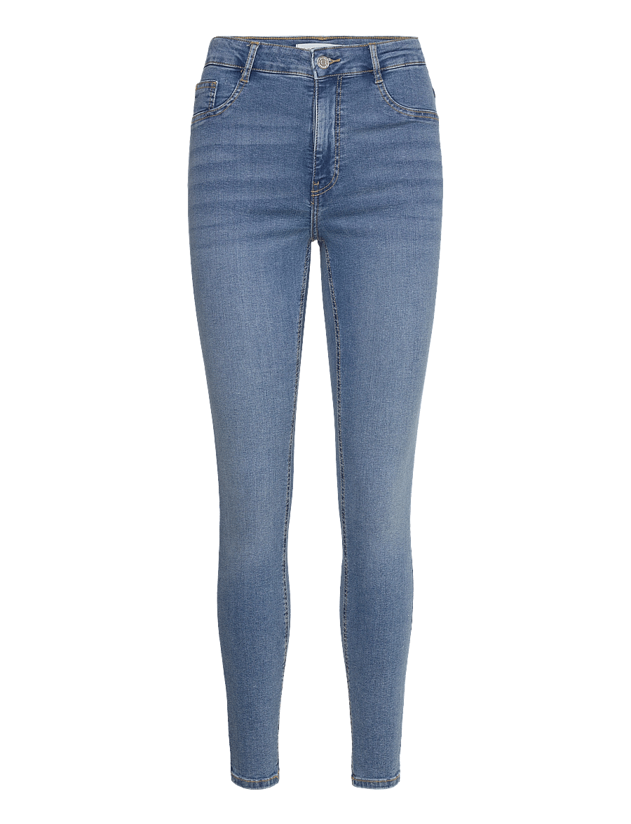 Gina Tricot - Molly high waist jeans - skinny jeans - midblue g (5545) - 0