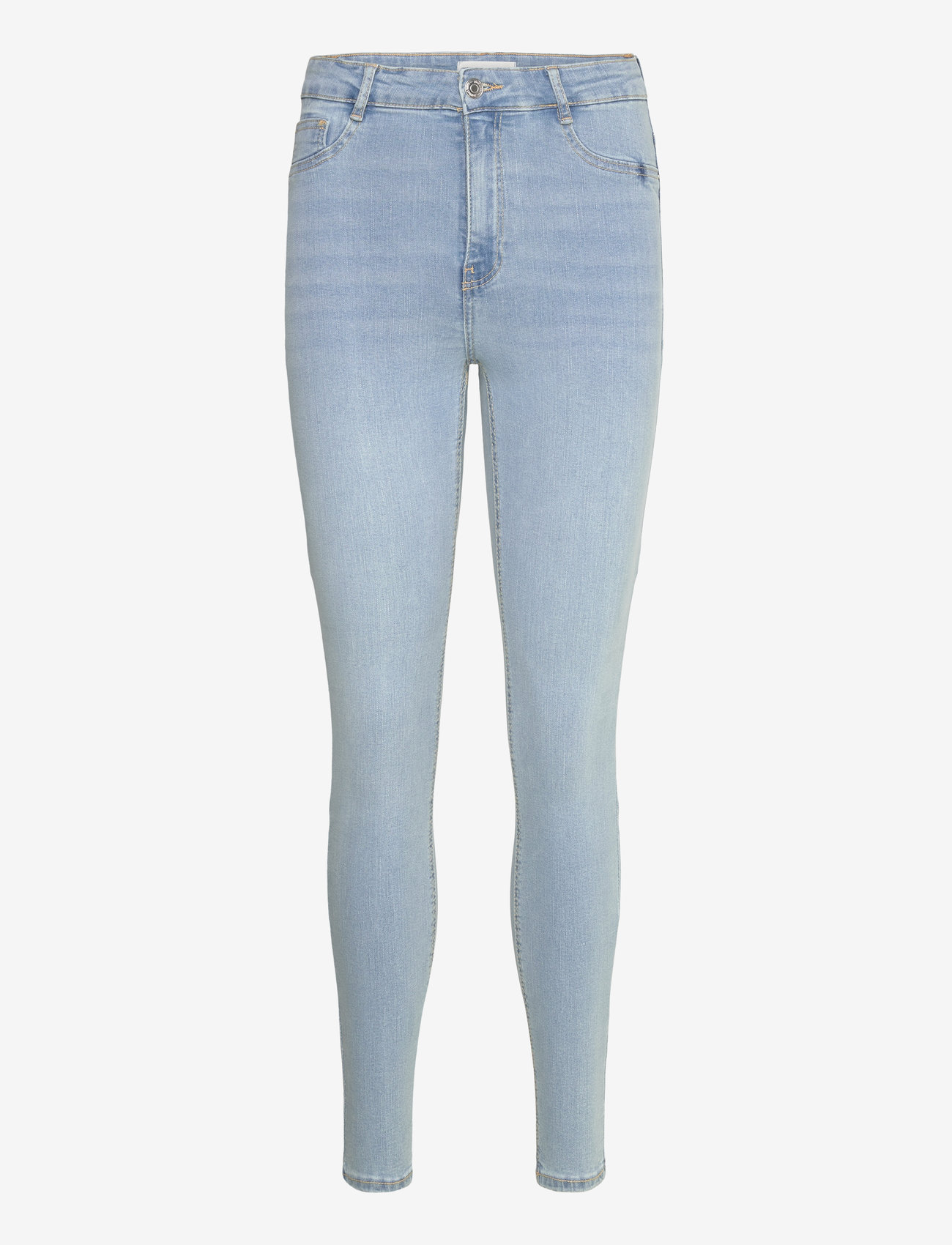 Gina Tricot - Molly high waist jeans - liibuvad teksad - sky blue - 0