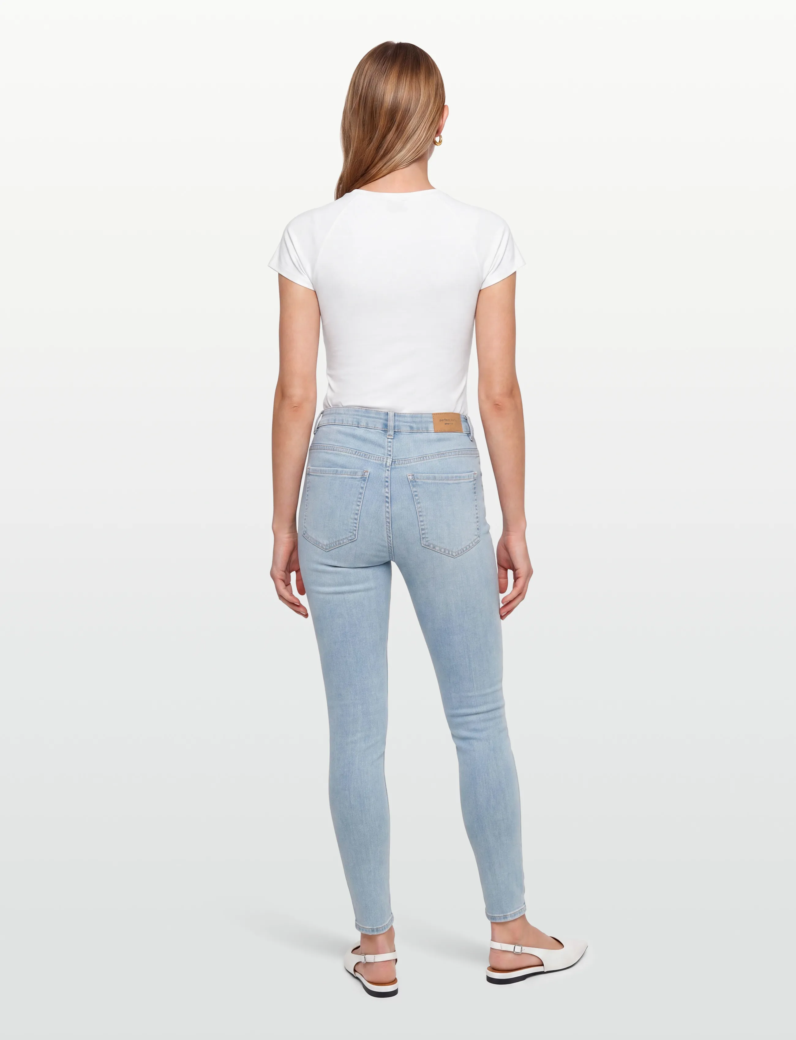 Gina Tricot - Molly high waist jeans - skinny jeans - sky blue - 4