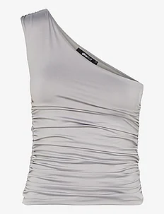 Ruched one shoulder top, Gina Tricot