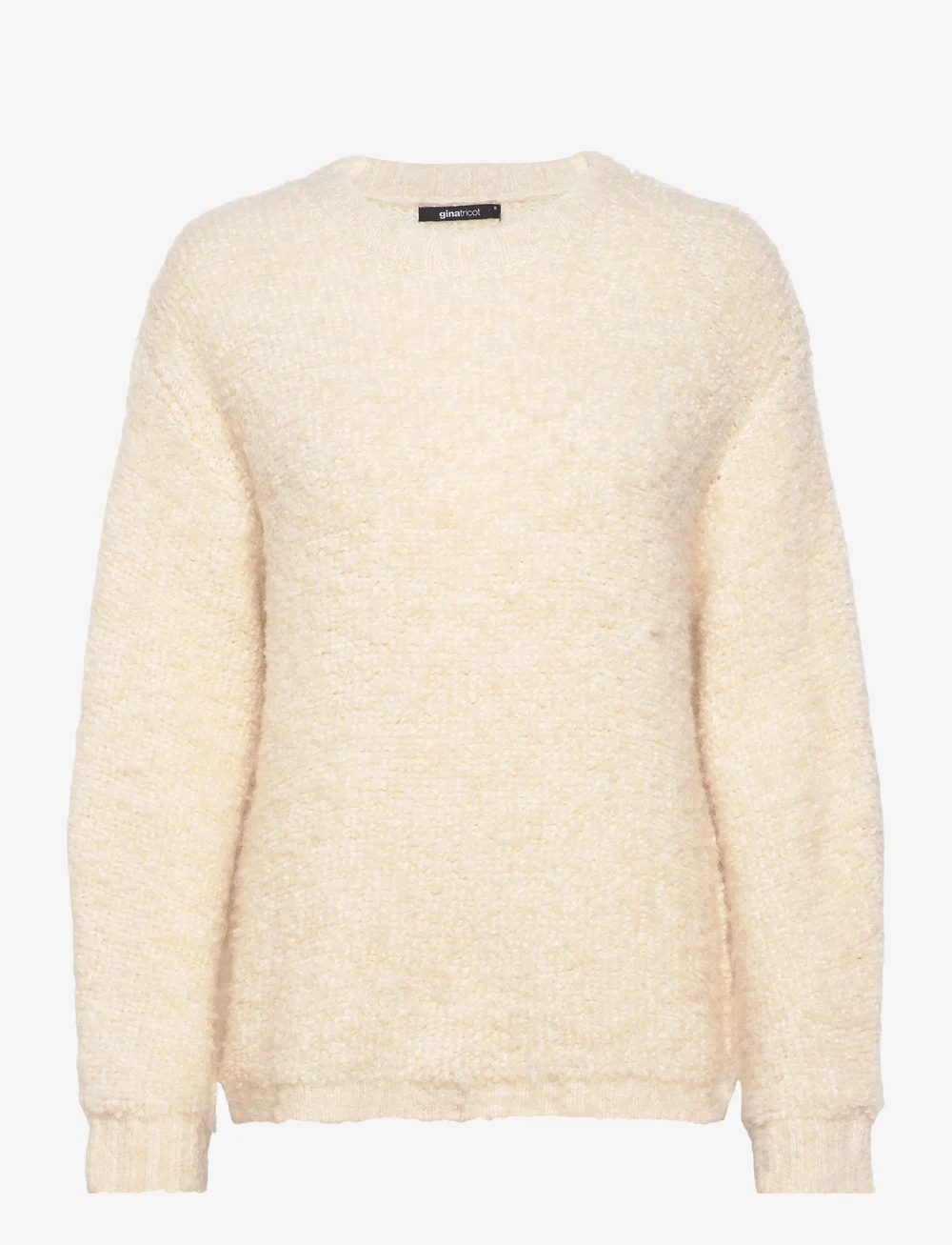 Gina Tricot - Boucle knitted sweater - jumpers - cream (1047) - 0