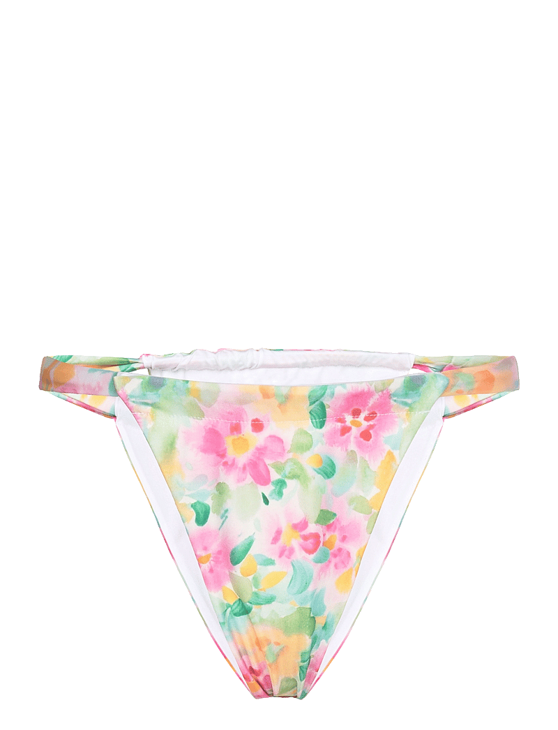 Gina Tricot - Gathered bikini tanga - bikini-slips - flower aop (2058) - 0