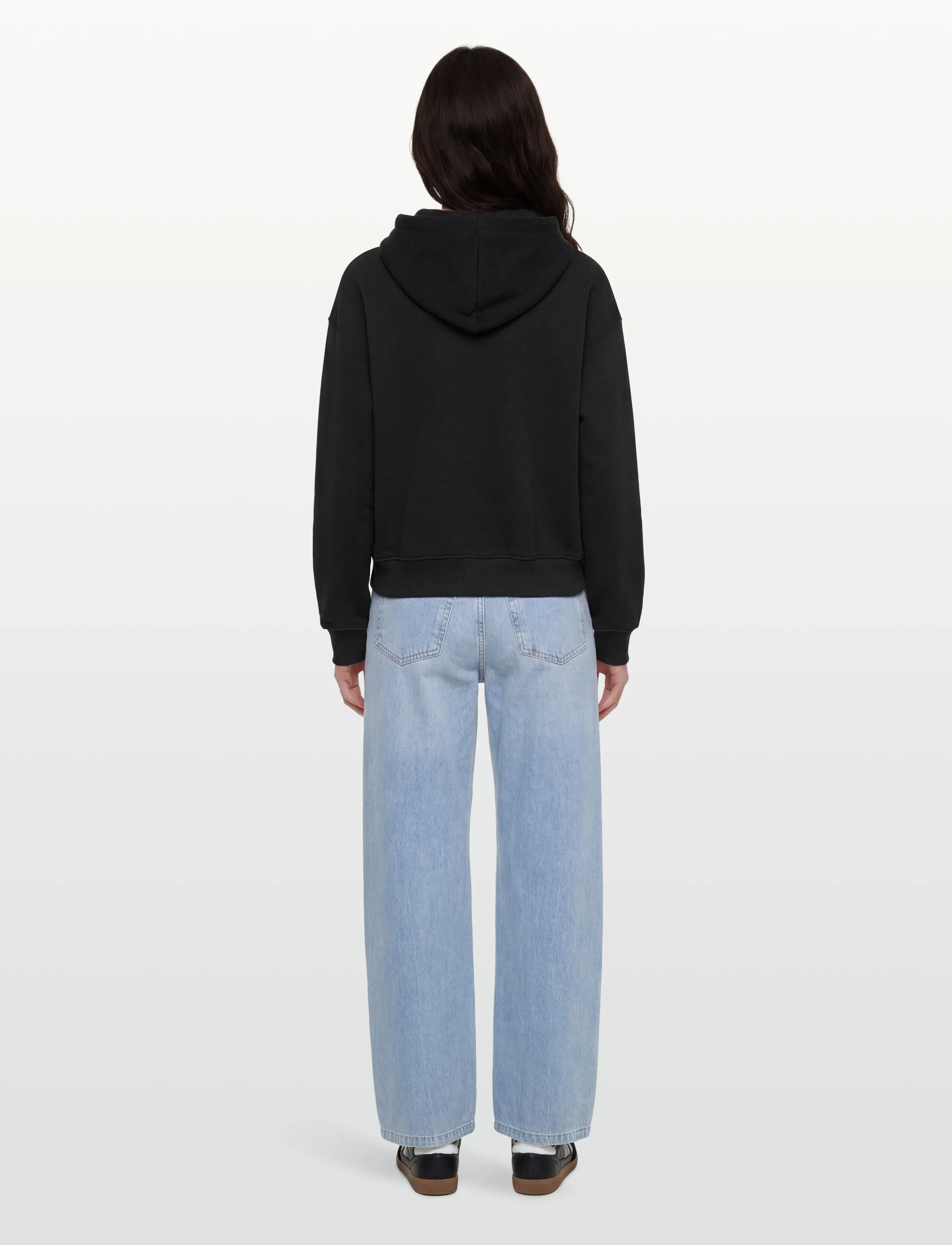 Gina Tricot - Basic original hoodie - hoodies - black (9000) - 4