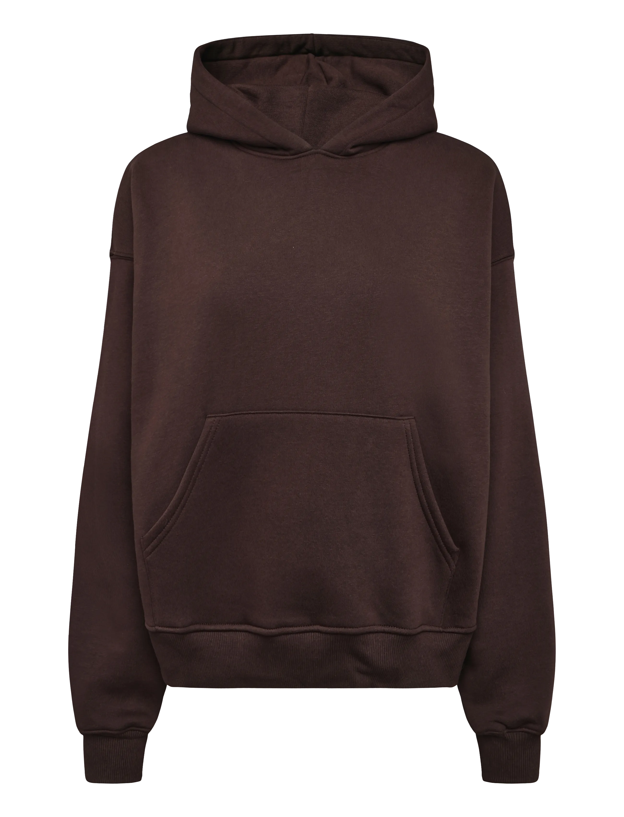 Gina Tricot Iconic hoodie - Kapuzenpullover - CHOCOLATE PLUM (4015) / brown