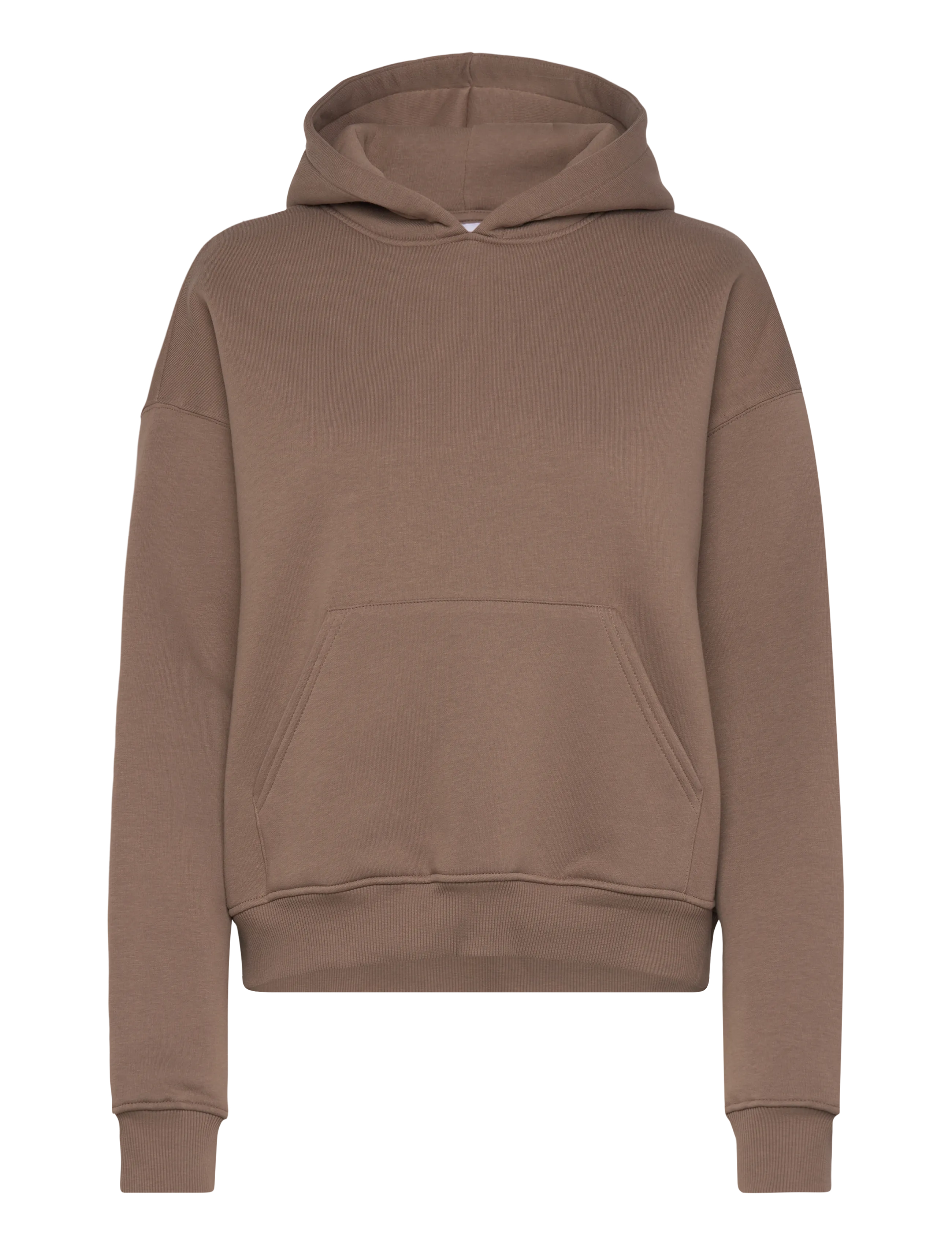 Gina Tricot Basic original hoodie - Sweatshirts - FALCON (7092) / brown