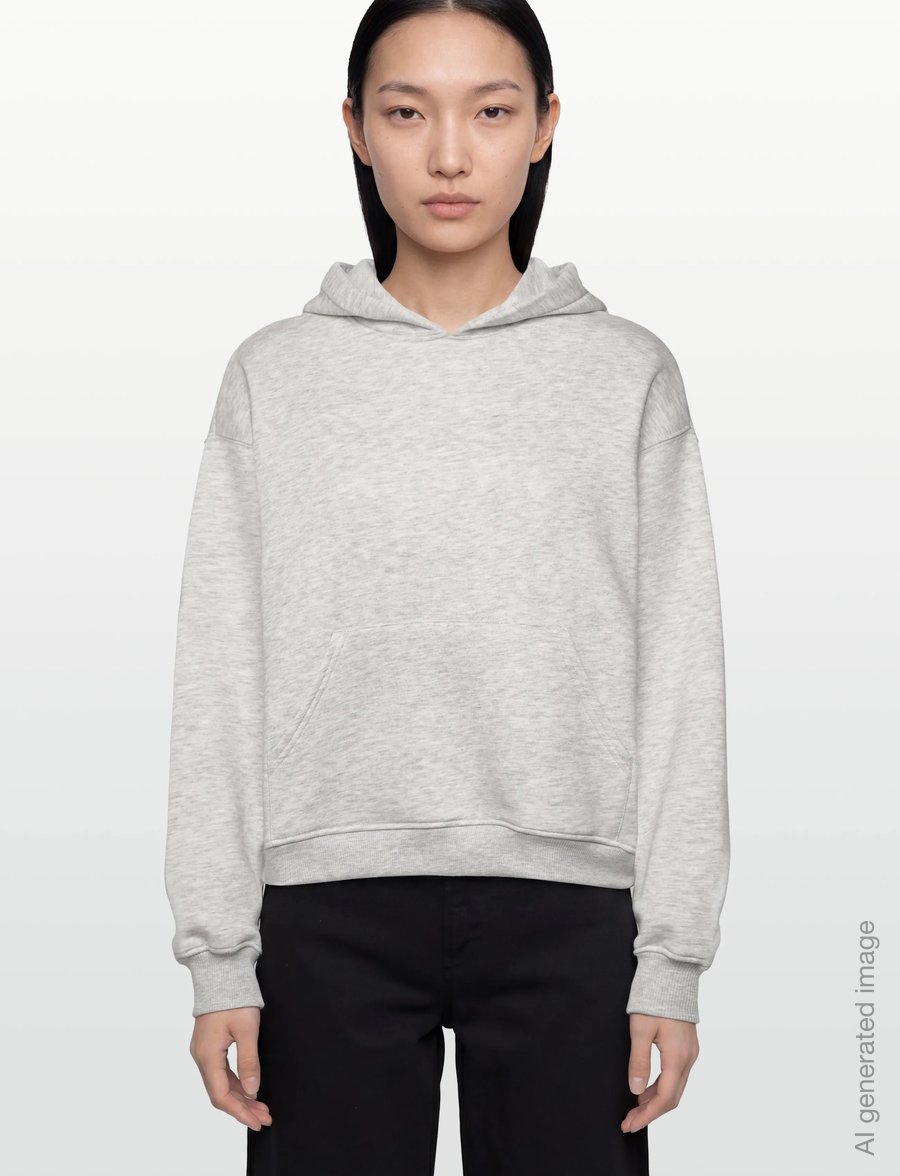 Gina Tricot - Iconic hoodie - hættetrøjer - lt grey melange - 3