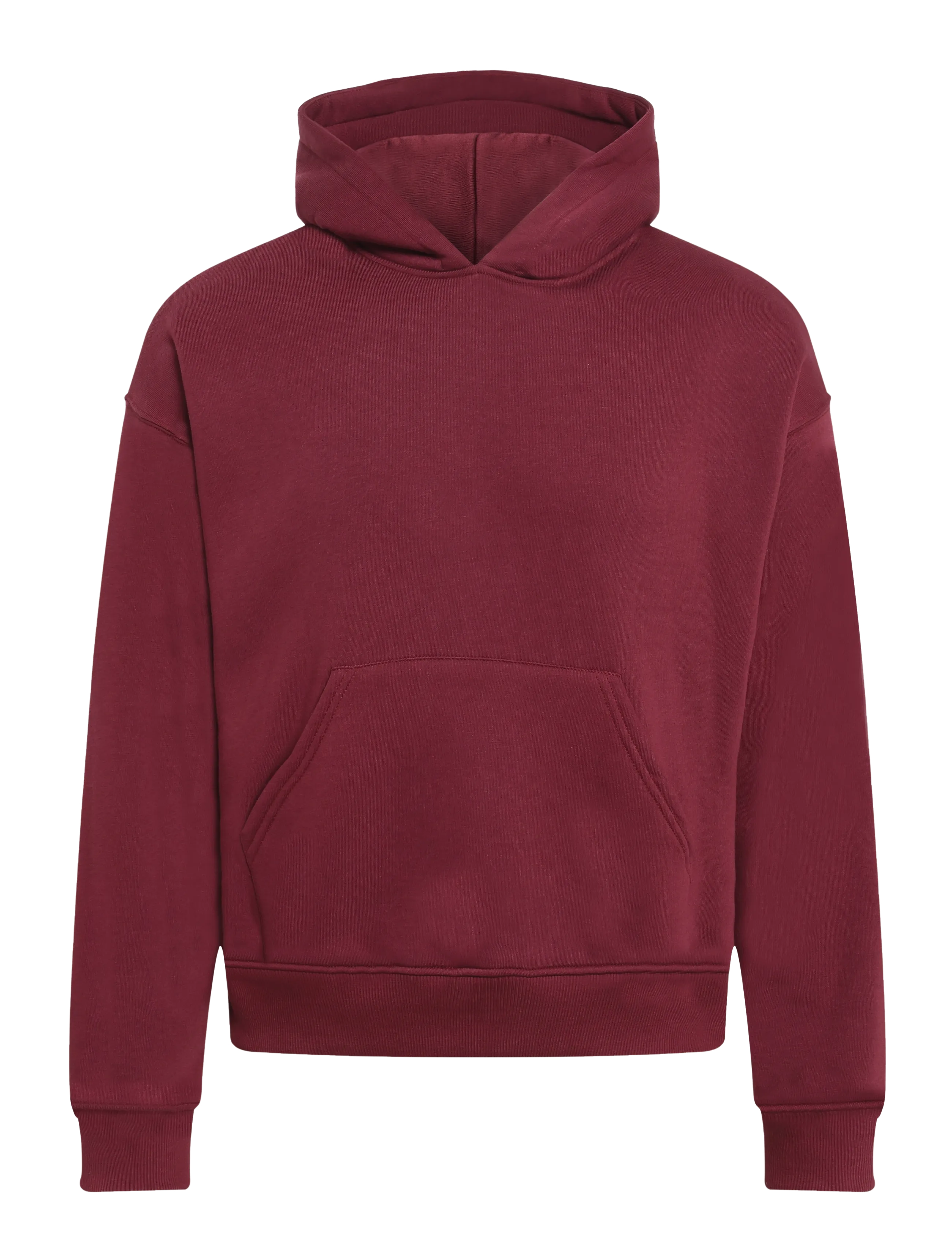 Gina Tricot Iconic hoodie - Tøj - MAROON BANNER / burgundy