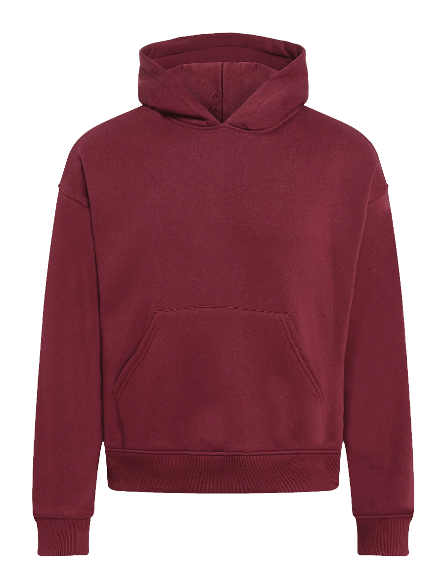 Gina Tricot - Iconic hoodie - hættetrøjer - maroon banner - 0