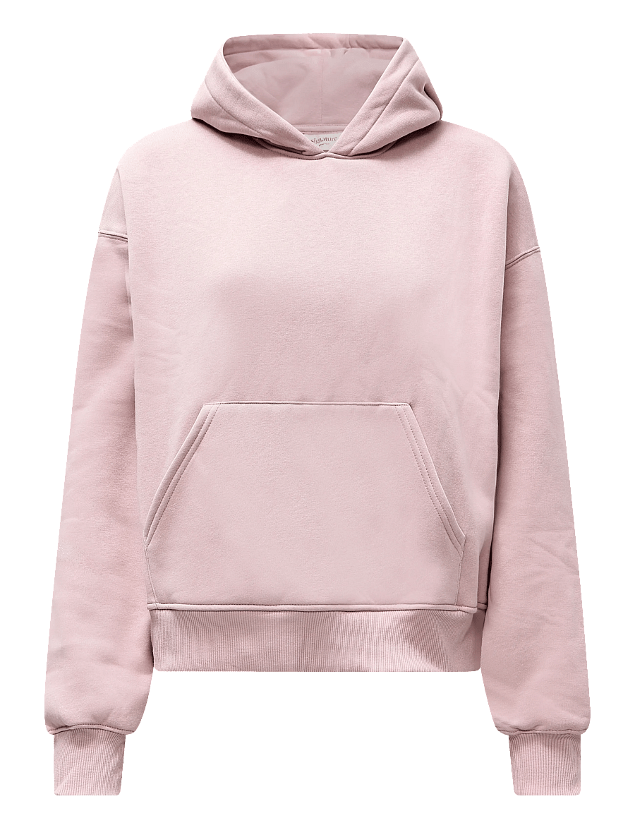 Gina Tricot - Iconic hoodie - kapuutsiga pusad - pale mauve - 1
