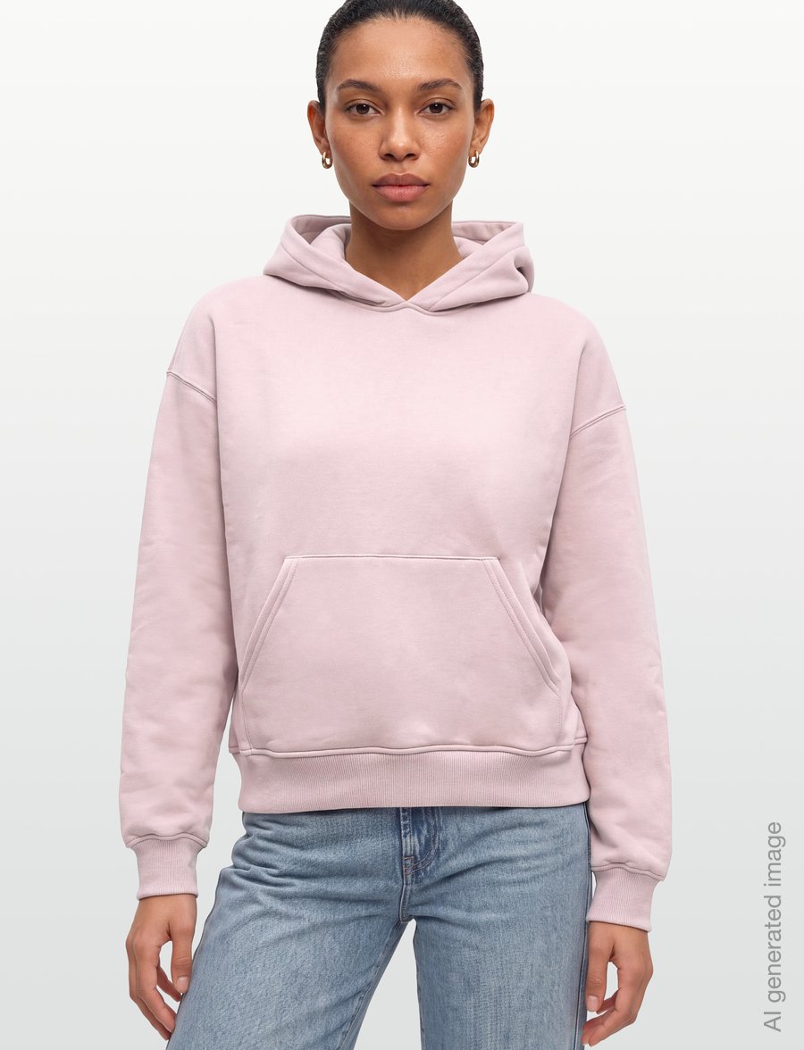 Gina Tricot - Iconic hoodie - kapuutsiga pusad - pale mauve - 3