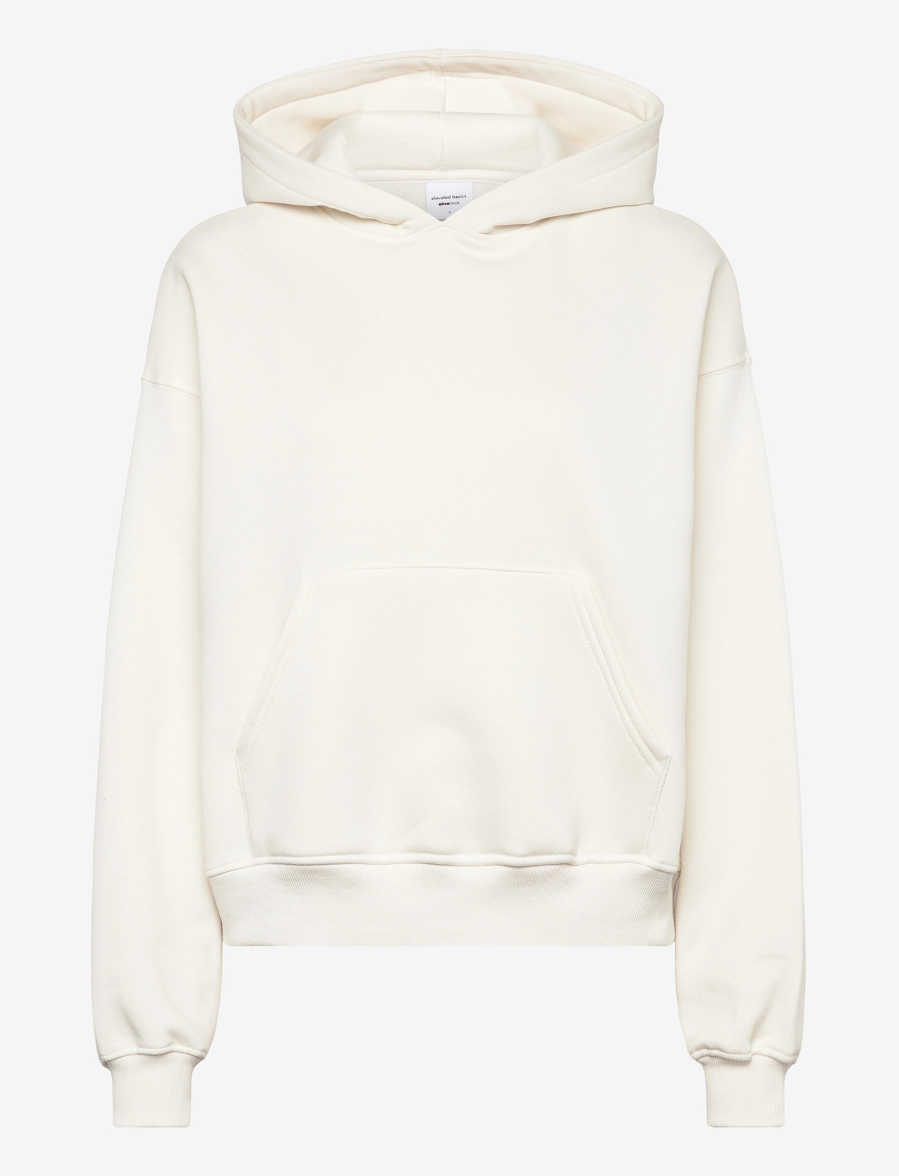 Gina Tricot - Basic original hoodie - kapuzenpullover - tofu (7170) - 1