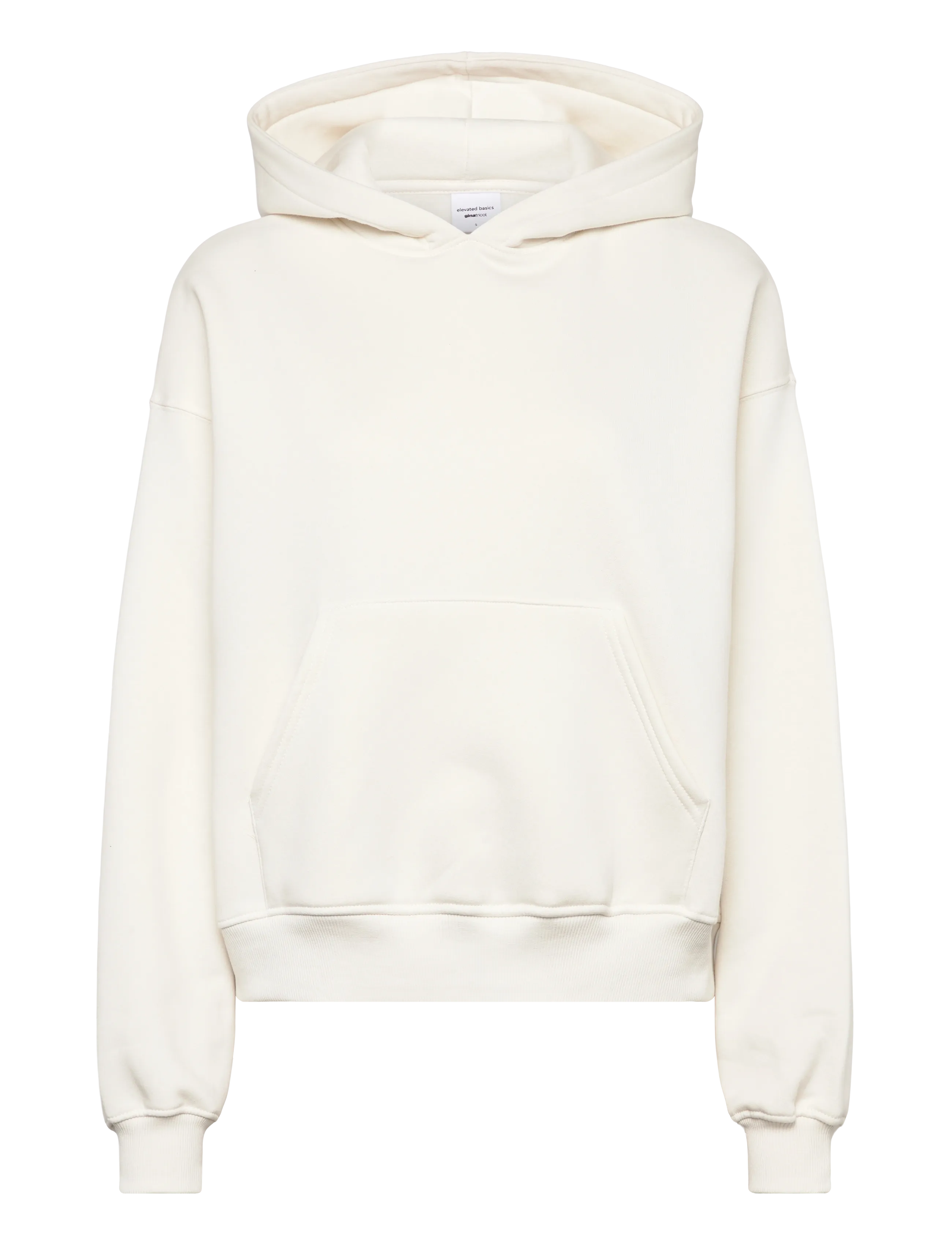 Gina Tricot Basic original hoodie - Sweatshirts - TOFU (7170) / cream