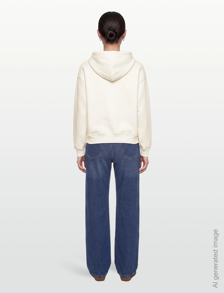 Gina Tricot - Iconic hoodie - kapuutsiga pusad - tofu (7170) - 4