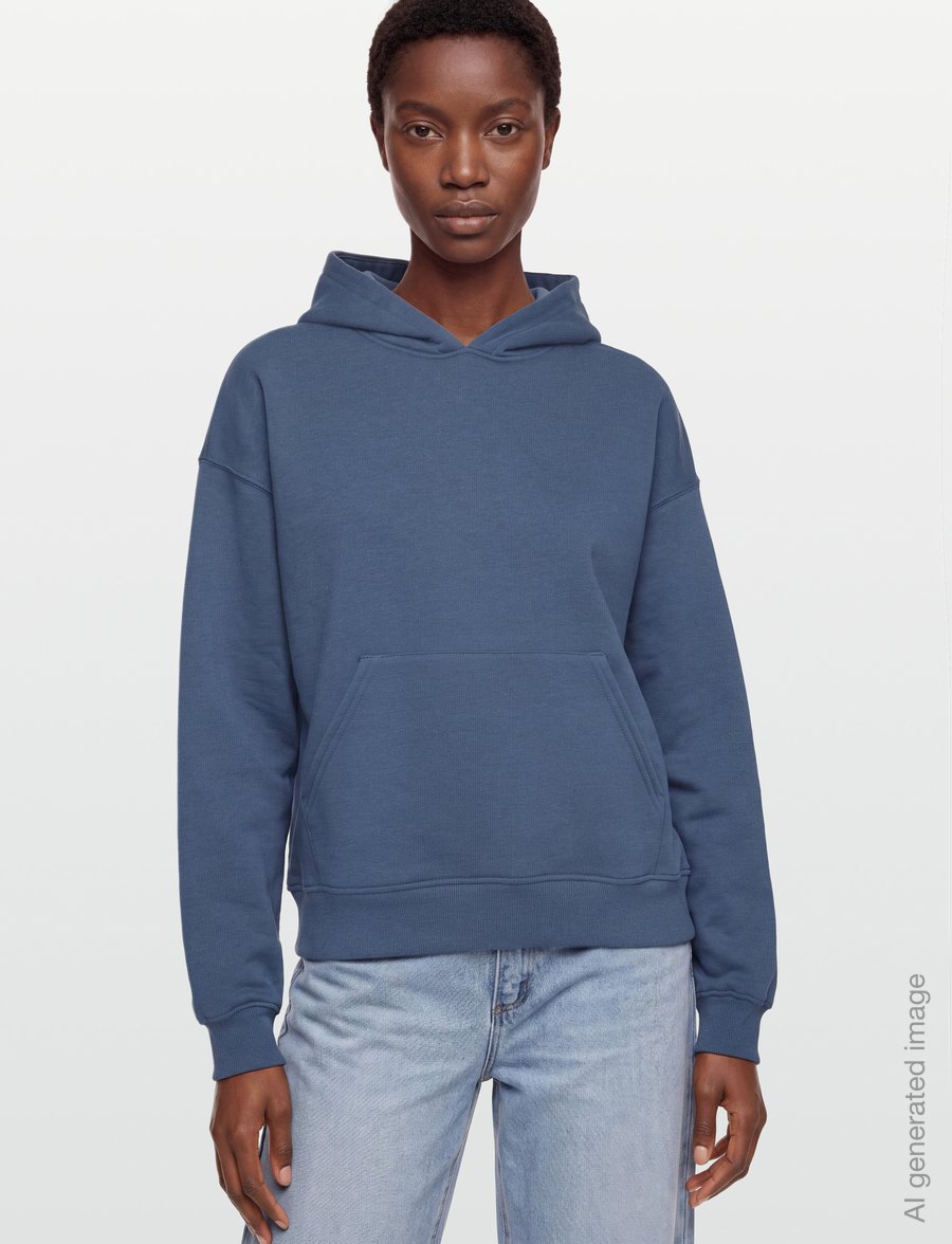 Gina Tricot - Iconic hoodie - hættetrøjer - vintage blue (5050) - 3