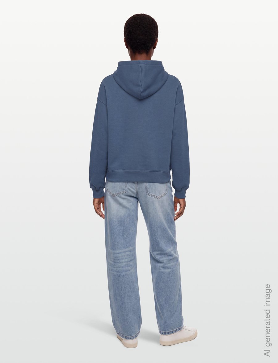 Gina Tricot - Iconic hoodie - hættetrøjer - vintage blue (5050) - 4