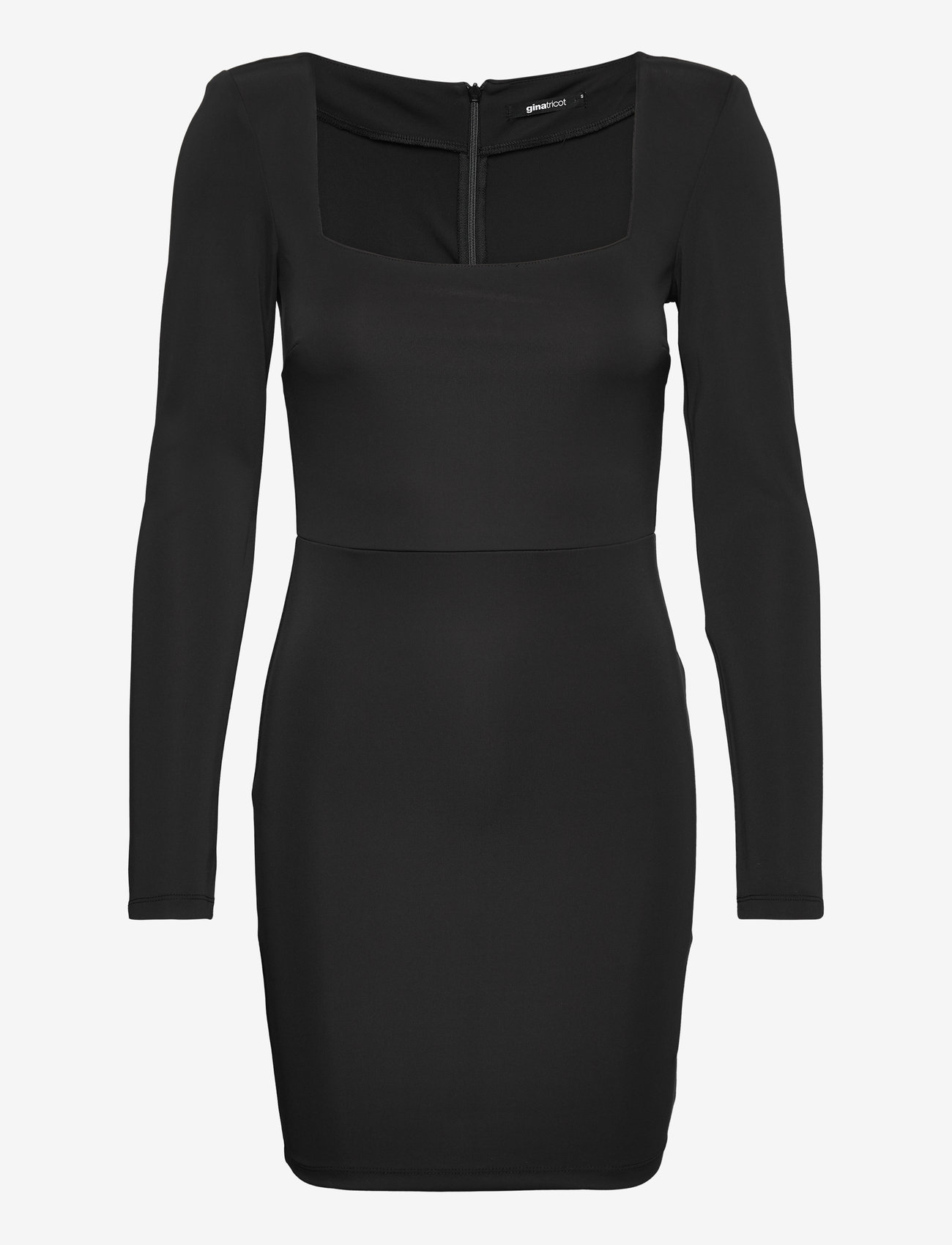 Gina Tricot - Shoulderpad mini dress - bodycon kleitas - black (9000) - 0