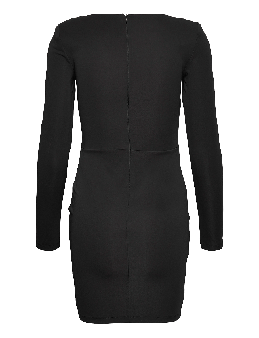 Gina Tricot - Shoulderpad mini dress - stramme kjoler - black (9000) - 1