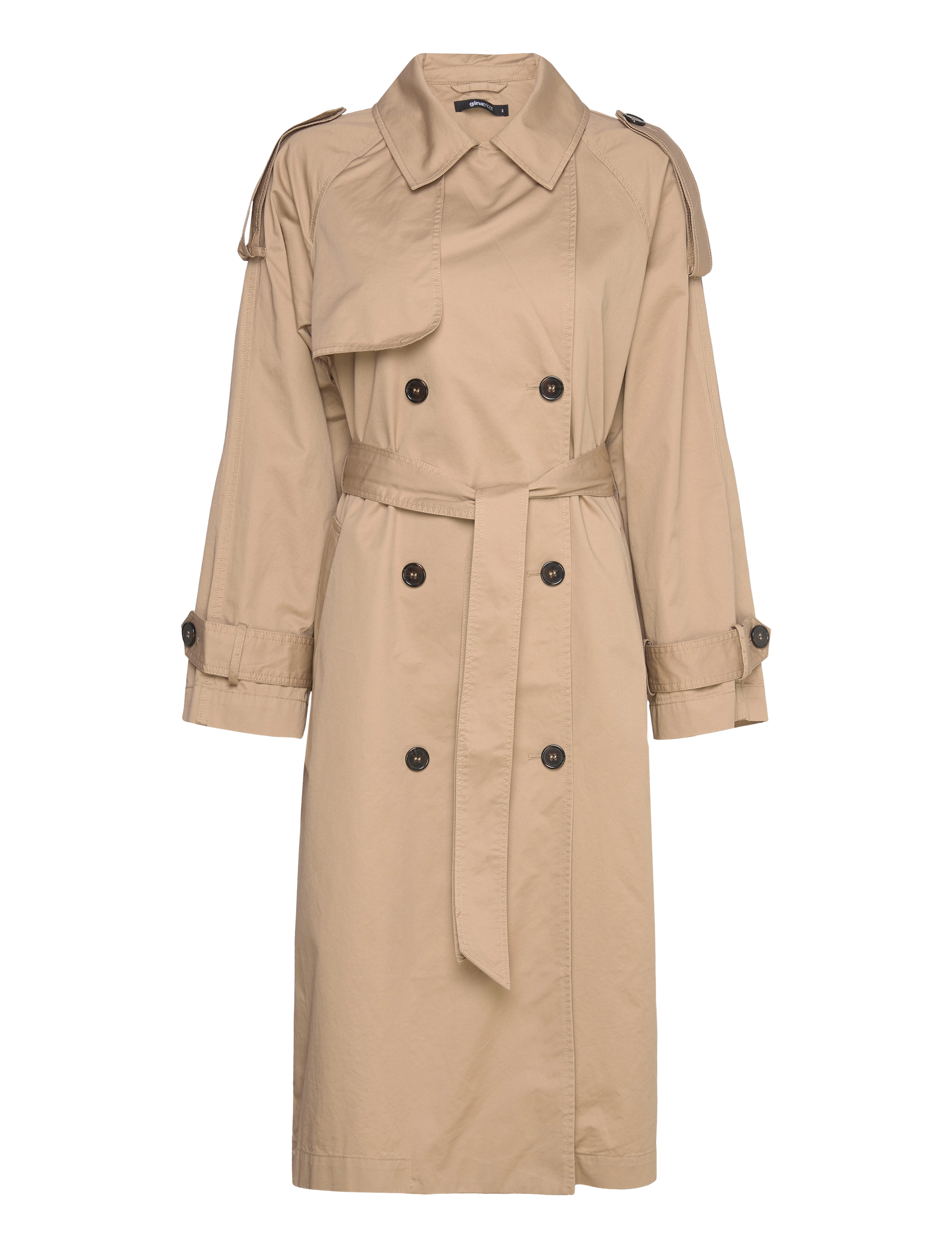 Gina Tricot Maxi trench coat - Coats - BEIGE (1040) / beige